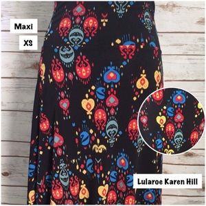 Lularoe maxi skirt XS NWT